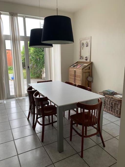 הוילה Burgerwoning Bij Brugge מראה חיצוני תמונה